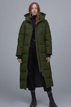 Chamarras Canada Goose Mujer México - Mystique Abrigos Verdes CV3105742